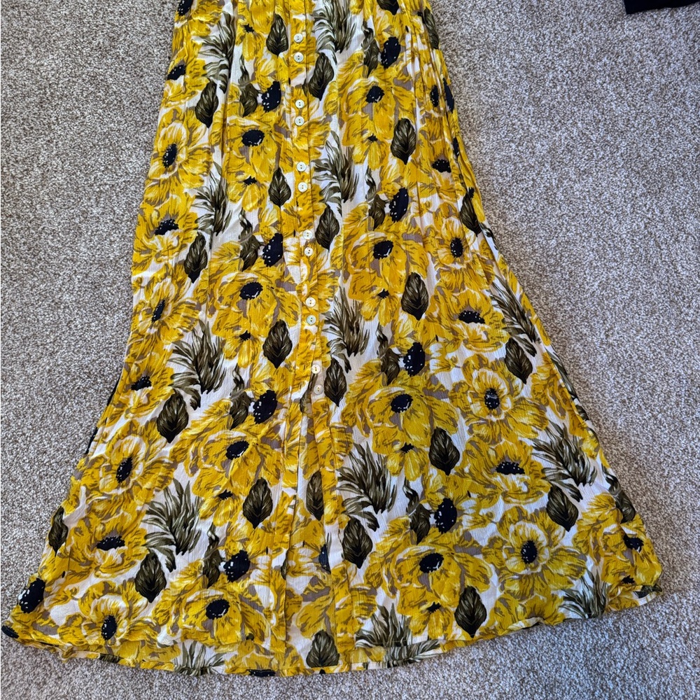 Urban Outfitters Sunflower Maxi Skirt